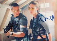 ブラッド・ピット & アンジェリーナ・ジョリー 直筆サイン入り写真　gc