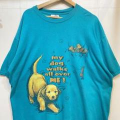 【希少美品】犬tee メキシコ製 creative apparel 大きな犬