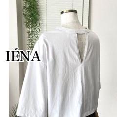 IENA クロップドシャツ 白 新品未使用タグ付き 2024SS】IENA ラソギザ クロップドTシャツ 白 - メルカリ