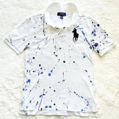 美品✨ ポロ ラルフローレン ビックポニー 刺繍ロゴ レディース/ボーイ兼用