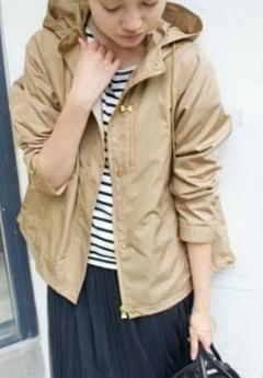 【美品】SLOBE IENA ベージュ ジャンパー 美品 スローブイエナ SLOBE IENA ブルゾン MA-1 ベージュ