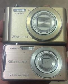 Casio exlim カメラ2つセットでEx-ZS190とEX-Z270 - メルカリ