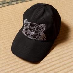 KENZO 黒色 虎刺繍 キャップ - メルカリ