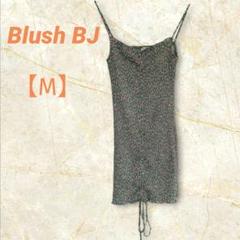 Blush BJ　キャミソールワンピース　【М】　ミニ丈　小花柄　シャーリング