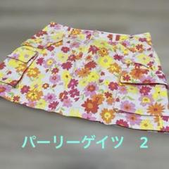 パーリーゲイツ　レディース　ゴルフ　サイズ2 花柄
