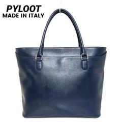 ✨極美品✨PYLOOT　トートバッグ　ブリーフケース　本革　ネイビー　イタリア製 ✨極美品✨PYLOOT トートバッグ ブリーフケース 本革 ネイビー