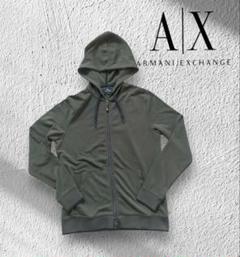 【ARMANI EXCHANGE 】　ジップ付パーカー　sizeM