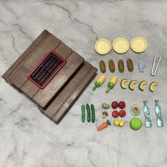 シルバニアファミリー　BBQなど　野菜 食材まとめ売り　平成レトロ