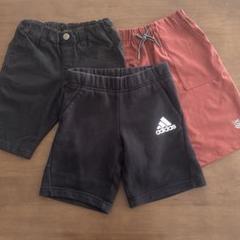 ⭐︎最終価格⭐︎120cm 男の子　ハーフパンツ　3枚セット　adidas ほか