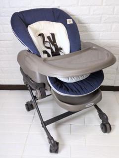 ◆美品◆Combi　コンビ　ネムリラ　ハイローチェア　シンプライト　手動