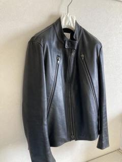 魅力の Margiela/マルジェラ/ハの字レザーライダース/25 Maison - ライダースジャケット