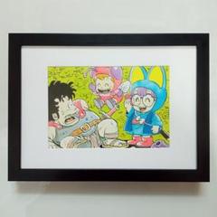 Dr.スランプアラレちゃん アートポスター A2 DEATH NYC 同梱割引可 Amazon.co.jp: Dr.スランプ 扉絵 イラスト ポスター 額付き No