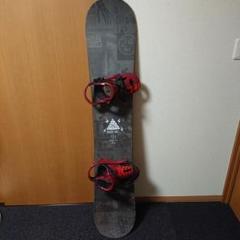 DEATH LABEL 151cm スノーボード バインディング付き デスレーベル DEATH SERIES LTD、バートン Cartel（DEATH LABEL