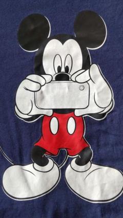 ミッキーマウス Tシャツ M ネイビー UT