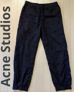 Acne Studios 黒 ジョガーパンツ