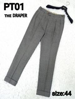 未使用品級　PT01 DRAPER スラックス 44　ボタンフライ　ベルトレス