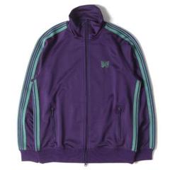 Needles トラックジャケット パープル M Needles/別注 Track Jacket PolySmooth Black×Purple｜Daytona