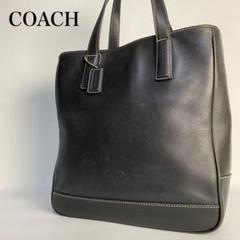 美品　コーチ　coach トートバッグ　ハンドバッグ　ブラック　7787 COACH(コーチ) / コーチ/トートバッグ/レザー/ブラック/黒/無地