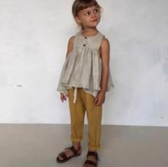 HOUSE OF PALOMA 4y リネンチュニック