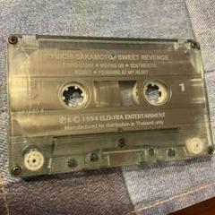 坂本龍一　スウィート・リヴェンジ　輸入盤 カセットテープ　ケース無し　希少