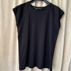 ZARA (フレンチスリーブ)Tシャツ黒のサムネイル