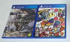 PS4 スーパーボンバーマンR モンスターハンターワールド