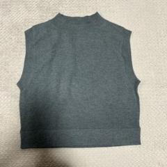 極美品✨マーガレットハウエル ニット ベスト ハイネック カシミヤ100% 2023 美品マーガレットハウエル ウールカシミヤ モックネック