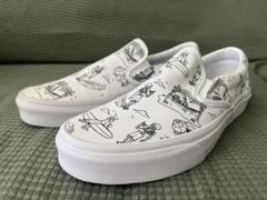 新品 VANS バンズ Slip-On スカル サーフィン イラスト スリッポンのサムネイル