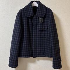 【海外限定】 MIU MIU 2003fw archive メルトンウールボアジャケット ジャケット・アウター