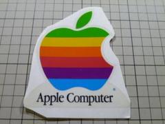 正規品 Apple Computer ステッカー 当時物 アップル