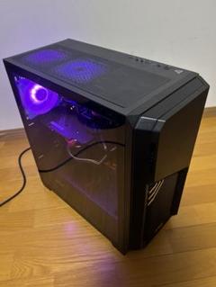 週末値下げ！色々光る！自作ゲーミングPC中古！新品M.2SSD、1660SP搭載 週末値下げ！色々光る！自作ゲーミングPC中古！新品M.2SSD
