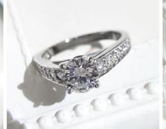ダイヤモンド リング 0.7ct ソリテール