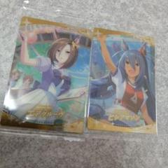 ウマ娘 プリティーダービー ツイン ウエハース カード 第4R 2枚