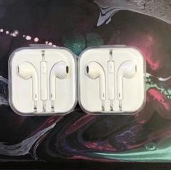 iPhone 純正品質 イヤホン 送料無料【新品未使用】2個セット