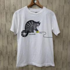 希少 90‘s USA製 クリバンキャット 引きこもりネコ チョコレートtシャツ 楽天市場】90s USA製 クリバンキャット イラスト 両面 プリント