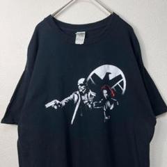 USA古着 00s ニックフューリー ブラックウィドウ Tシャツ