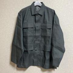 新品未使用　無印良品　ヘンプジャケット濃紺 婦人 ヘンプ コットン シャツジャケット | 無印良品