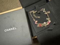 CHANEL クリスタルビーズ アンクレット