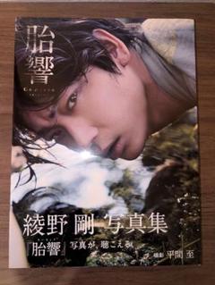 綾野剛 写真集 「胎響」帯付き