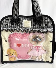 ゆ*ら様 コヤンイサムチョン♡テディ！クム君と お友達！ファートートバッグ コヤンイサムチョン♡ふわふわスイーツミルクくん♡トートバッグ