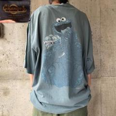 クッキーモンスター　Cookie Monster 90s ヴィンテージ　Tシャツ 90年代 90s クッキーモンスター セサミストリート 広告 アメリカ