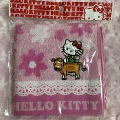 【未開封品】 ご当地キティ 清里・清泉寮 ジャガードタオルPK ソフトクリーム