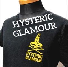 x30. HYSTERIC GLAMOUR 半袖 カットソー 黒×黄