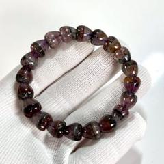 【⭐️ 23の不思議・カムイの集合体⭐️】カナダ産 天然オーラライト ブレスレット 1点物】カナダ産◇半々タイプ オーラライト23 10.5mm