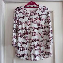 Topys　トピーズ　ノースリーブTシャツ　サイズ40　カットソー　パープル TopysトピーズノースリーブTシャツサイズ40カットソーパープル
