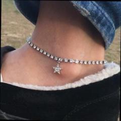 アンクレット シルバー スター メンズ アクセサリー ネックレス