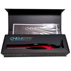 【新品未使用】 CHEMISTRY ヘアアイロン レッド ケミストリー 大阪ブラシ ピーアップ エクステラ ケミストリー テラヘルツ