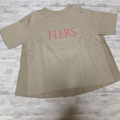 クロシェ　異素材フレアTシャツのサムネイル