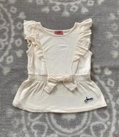 SISTER Jenni 120 トップス 女の子 ノースリーブ ペプラム