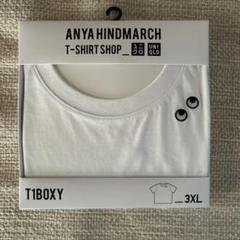 ANYA HINDMARCH Tシャツ 3XL グレー ブラック Uniqlo Anya Hindmarch | eBay